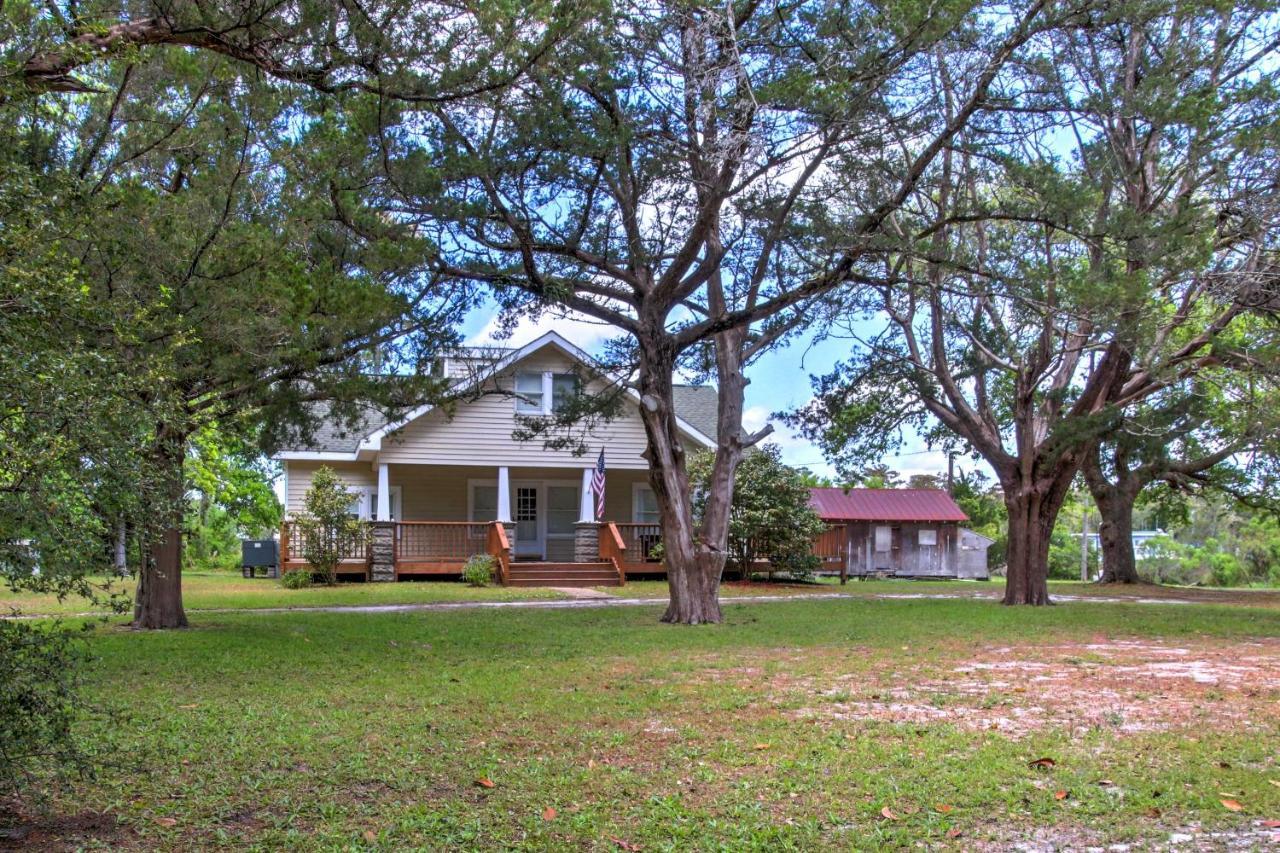 Secluded And Quiet Coastal Home 1 Mile To Boat Ramp Sealevel Exteriér fotografie